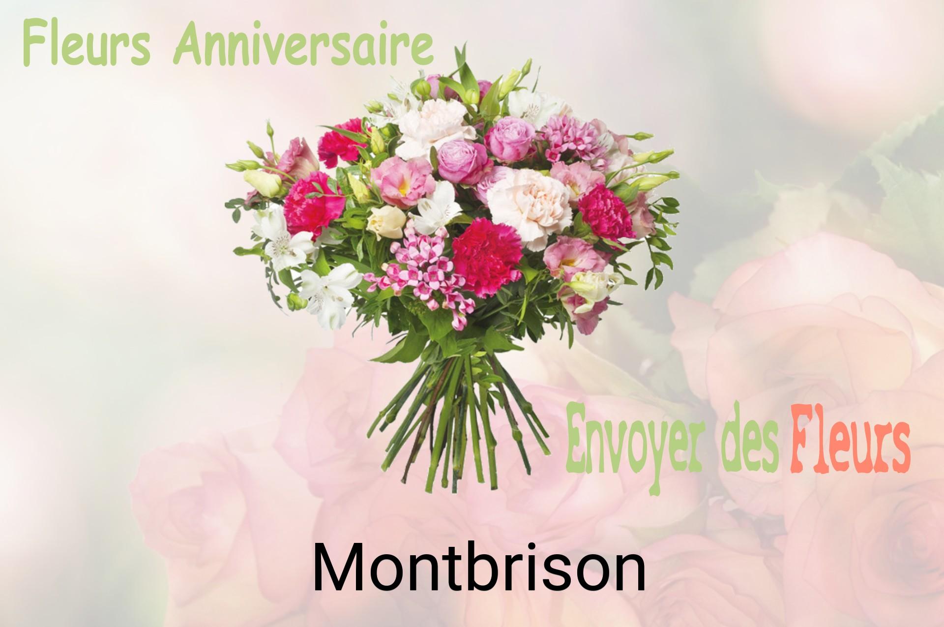 Bouquet de fleurs d’anniversaire livré à Montbrison