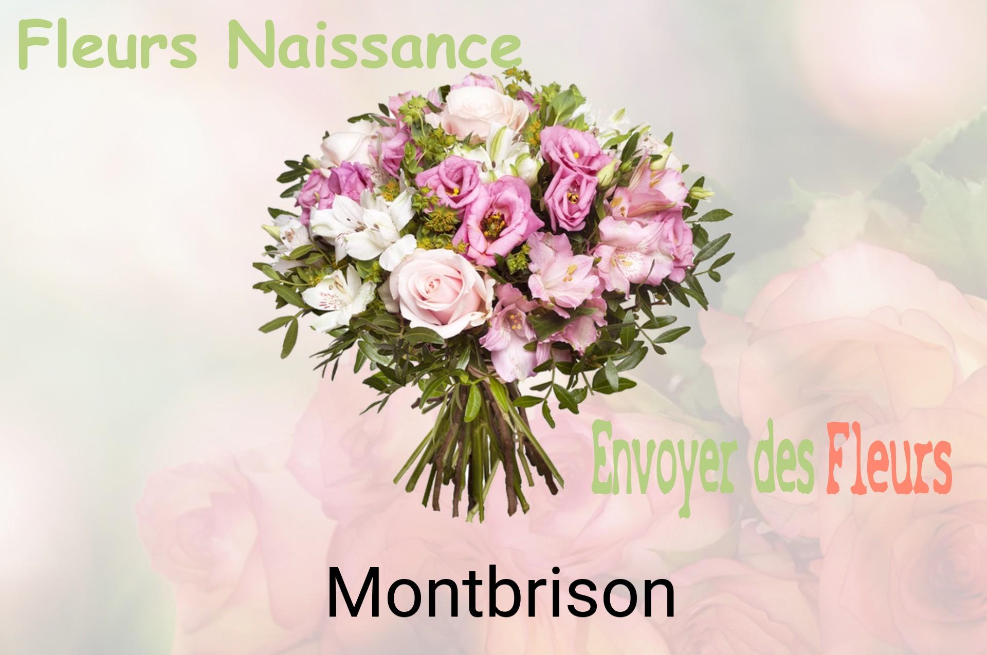 Bouquet de fleurs de naissance livré à Montbrison